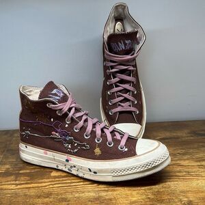 Converse Chuck Taylor All Star Converse Chuck 70 Bandulu Hi  Top Cappuccino Size